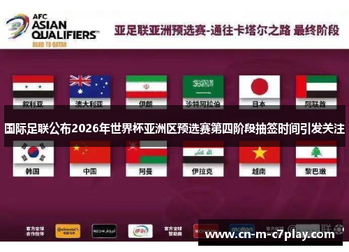 国际足联公布2026年世界杯亚洲区预选赛第四阶段抽签时间引发关注 国际足联公布2026年世界杯亚洲区预选赛第四阶段抽签时间引发关注